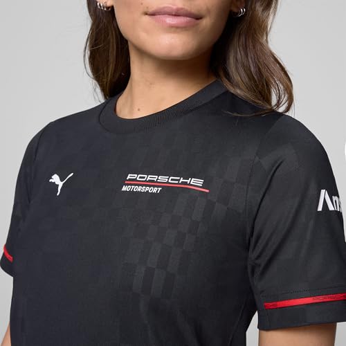 PUMA Porsche Motorsport Women's Team Tshirt - Black