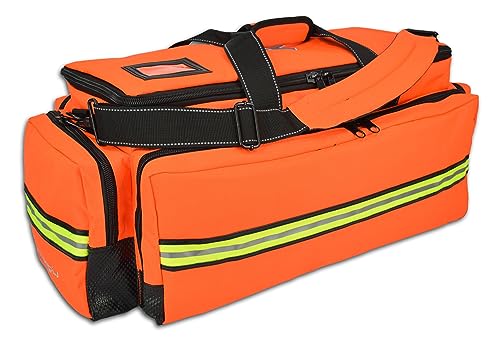 Lightning X MB50 Breathing & Trauma Stocked Gear Bag w/Fill Kit for First Responder EMT - Orange