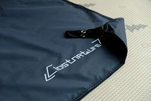 Clostnature Camping Tarp for Tent- 86x59 Tent Footprint with 120x115 Ultralight Hammock Rain Fly, Heavy Duty Tent Floor Sa...