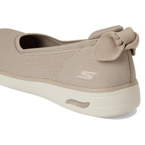 Skechers womens On-the-go Arch Fit Inspire Ballerina W/Bow