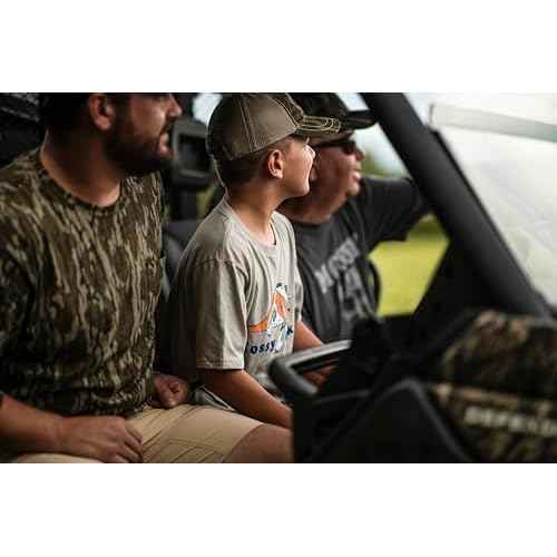Mossy Oak Short Sleeve Cotton Mens Camo Hunting Shirt