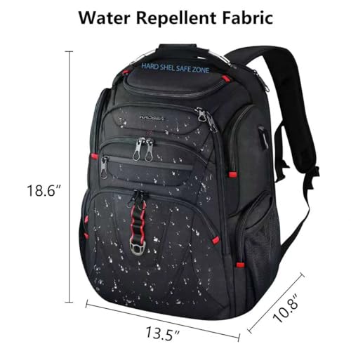 KROSER TSA Friendly Travel Laptop Backpack 17.3 inch XL Computer Backpack Water-Repellent College Daypack Business Backpac...