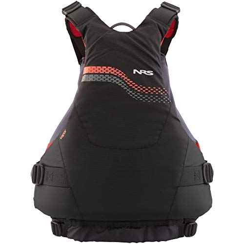 NRS Vapor Kayak Lifejacket (PFD)-Black-XS/M