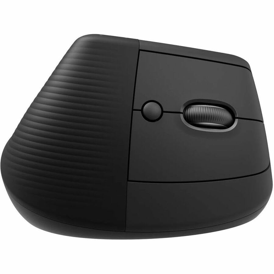 Logitech Lift for Business, Vertical Ergonomic Mouse, Wireless, Bluetooth or Secured Logi Bolt USB, Quiet clicks, Globally...