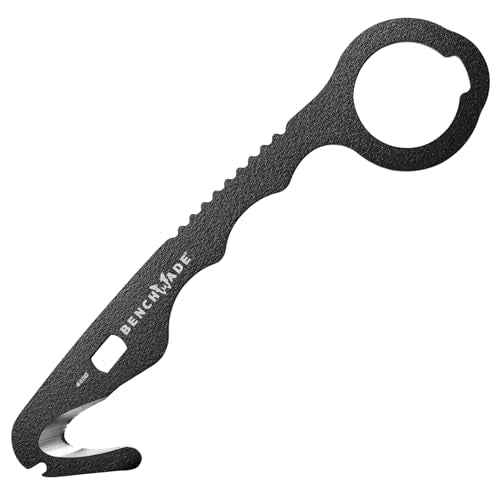Benchmade Medical Rescue Hook with Oxygen Wrench, Syringe Popper, and Black Soft Sheath