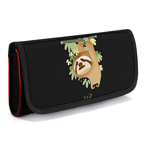 Sleeping Sloth Carrying Case for Switch Console Storage Bag Holder Game Accessories with Card Slot