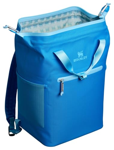 Stanley All Day Madeleine Backpack Soft Cooler 20 Can Cooler with Handle and Shoulder Straps Insulated Travel Bag with Zip...