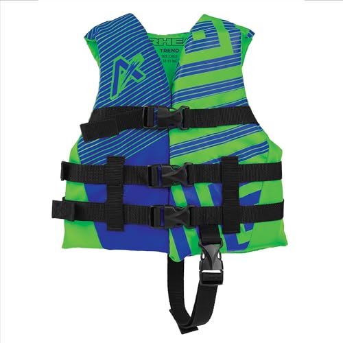 Airhead Children's Trend Life Vest - USCG Approved Life Jacket - 22-25 in Chest Size - 33-55 lbs. - Ideal for Boating, Wat...