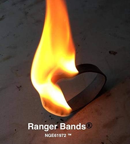 Ranger Bands® 80Count Extra Stretch Made from EPDM Rubber for Survival and Strapping Gear Made in the USA Tactical Rubber ...