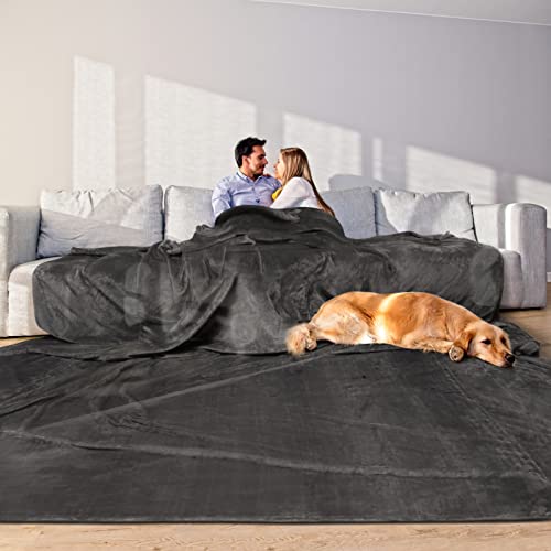 Edenleaf Oversized Blanket 120x120 Inches, Giant Huge Companion for Bed, Sofa,Travel and Camping, Extra Large Big Soft Bla...