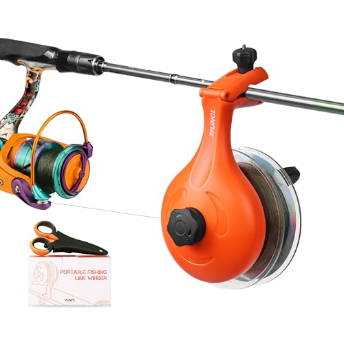 RUNCL Fishing Line Spooler – Portable Winder & Reel Spooling Tool for Casting and Spinning Reels, Prevents Line Twist, No...