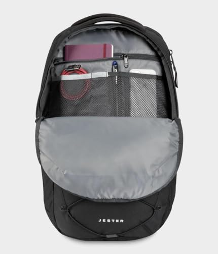 The North Face Jester Everyday Laptop Backpack - Commuter Daypack, Water Repellent, 16" Laptop Sleeve, TNF Black-NPF, One ...