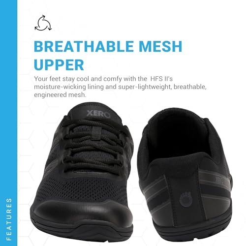 Xero Shoes Men's HFS II Barefoot Running Shoes