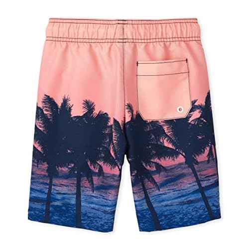The Children's Place Boys Sunset 2-Piece Swim SetQUENCH BlueLarge (10/12)