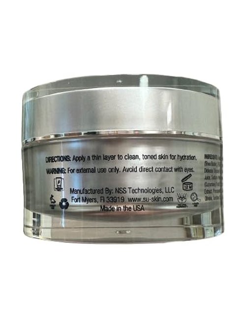 Su-Skin Daily Face Moisturizer, Aloedration, Hydrating Face, Neck Cream