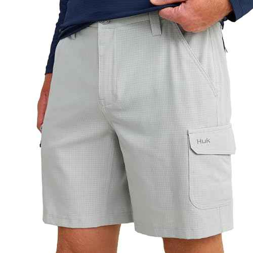 HUK A1a Quick-Dry Performance Fishing Shorts for Men