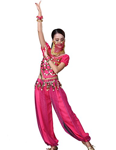 Astage Lady Belly Dancer Costume Halloweem Performance Wear All Sets