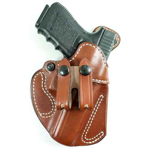 DeSantis Cozy Partner IWB Gun Holster for Concealed Carry - Fits Glock 29, Glock 30, Glock 39, Beretta 9000S, S&W CS40/45, S&W 990L, S&W M&P CPT 9/40, S&W M&P M2.0 3.6", H&K P2000 - Left Hand, Tan