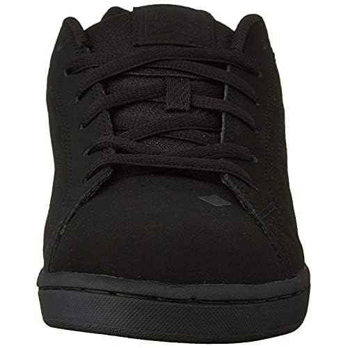 DC mens Net Skate Shoe, Black/Black/Black, 14 US