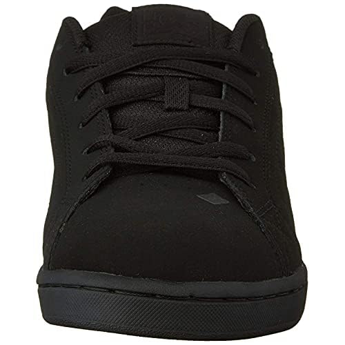 DC mens Net Skate Shoe, Black/Black/Black, 13 US