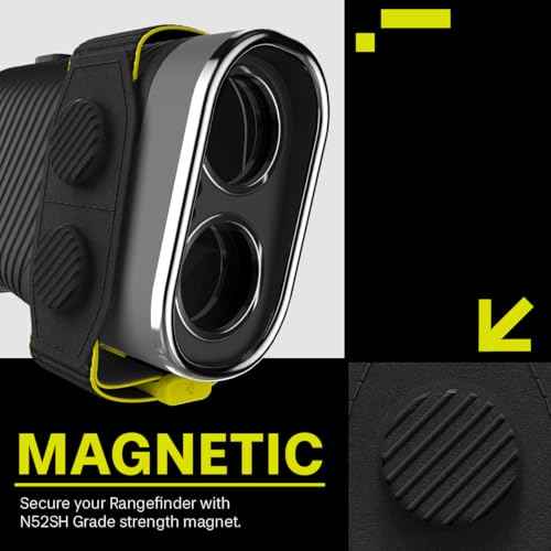 Spigen MAG-iT Magnetic Golf Rangefinder Strap Designed for AirTag/TagMe Tracker and GPS for Golf Cart
