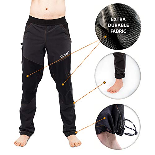 Ucraft - Anti-Gravity Climbing and Bouldering Unisex Pants, 5 Pockets, 5 Fabrics