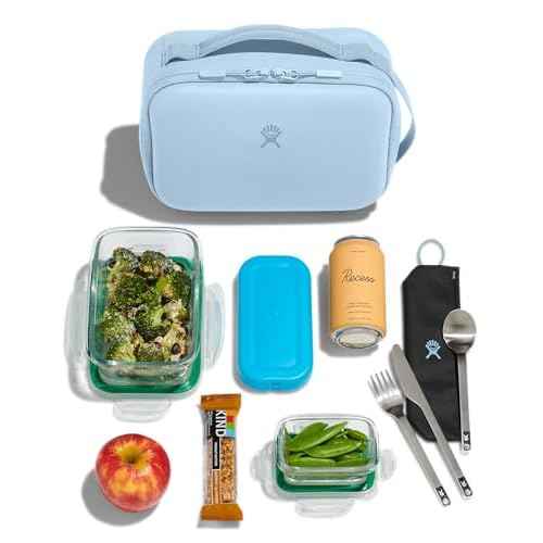 Hydro Flask Carry Out Lunch Box ? Insulated Adult Lunch Cooler for Men and Women 5 L Surf Blue