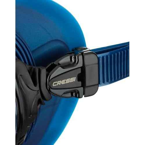 Cressi Adult Dive Mask with Advanced Fog System and Improved Downward Visibility - Quantum: Made in Italy