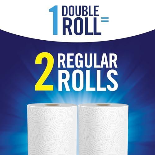 Sparkle Pick-A-Size Paper Towels, 6 Double Rolls (660 Sheets Total) - Strong 2-Ply Towels for Kitchen Cleanup and Everyday...