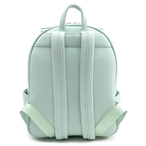 Loungefly Mint Pin Trader Faux-Leather Mini Backpack