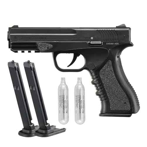 Lancer Air Pistiol CO2 Half-Blowback 4.5mm Airgun Full Package (LTA-3B)