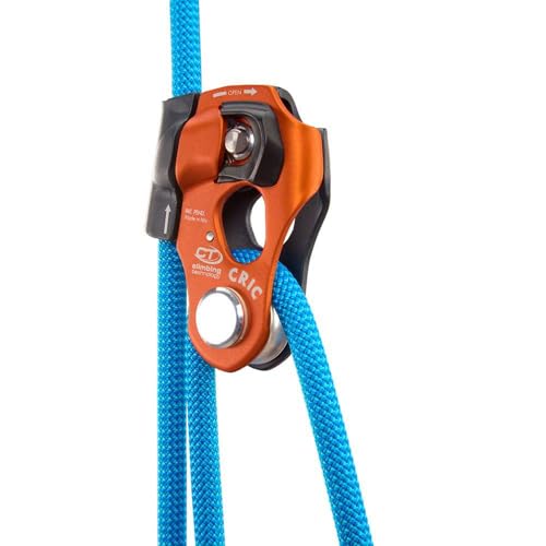 Climbing Technology CRIC-Anthracite/Orange Safety Accessory, Adults Unisex, Multicoloured (Multicoloured), One Size, Única