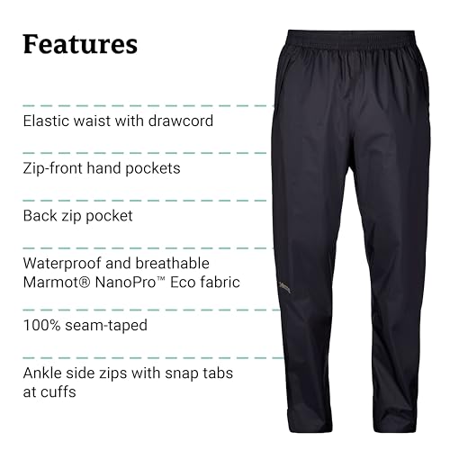 Marmot Mens Men's Precip Eco Pant