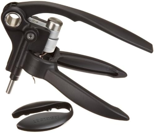 le Creuset Wine Tools Original Foil Cutter Lever Model, Black
