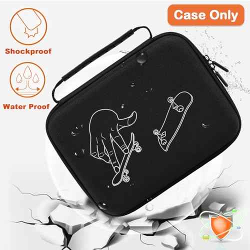 Fingerboard Case for Teck Deck Ultra DLX Finger Skateboards, Storage Case Compatible with 16pcs Mini Skateboards