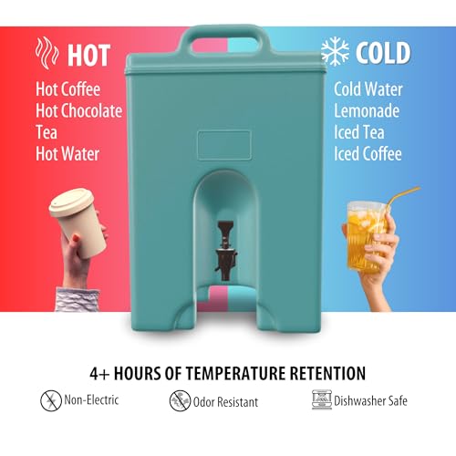 Cambro (1000LCD401) 11.75 gal Camtainer® Beverage Dispenser