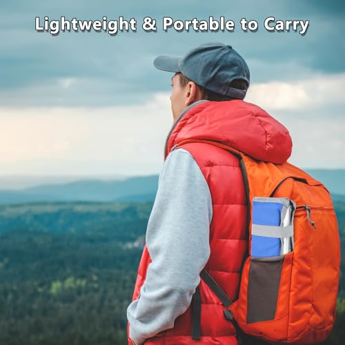 Cosmos 2 Pcs Foldable Sitting Pad Seat Cushion Portable Sitting Mat Foam Camping Sit Cushion Insulated Sitting Pad Hiking ...