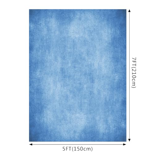 Photo Backdrop Light Blue Background 5x7ft Studio Abstract Texture Photography Portrait Photography Theme Event Bachelor P...