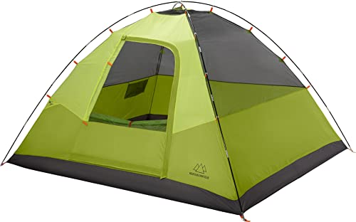 Mountain Summit Gear Campside Dome Tent, 3/4/6-Person Camping Tent, Camping Gear for The Outdoors, Backpacking Tents for C...