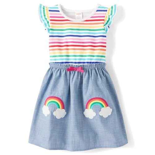 Gymboree Girls and Toddler Embroidered Short Sleeve Dress