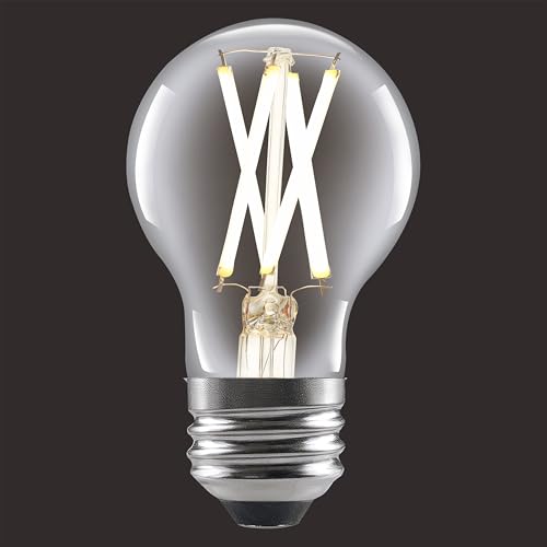 Sylvania LED TruWave Natural Series A19 Light Bulb, 100W Equivalent, Efficient 15W, 1600 Lumens, Medium Base, Dimmable, Clear, 2700K, Soft White - 1 Pack (42303)
