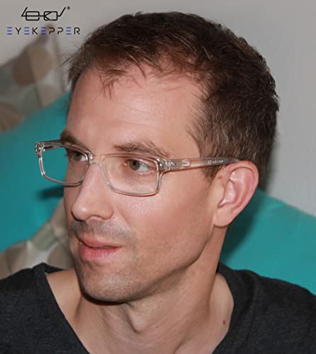 Eyekepper Vintage Reading Glasses for Men - 5 Pack Spring Hinges Classic Readers