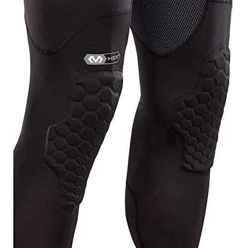 UNDER ARMOUR Men's Full Length Basketball Tights, Padded Knee Protection, Adult Sizes