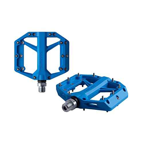 SHIMANO PD-GR400 Flat Pedal, Blue