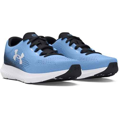 Under Armour Women's Charged Rogue 4, (401) Horizon Blue/Black/White, 6, US