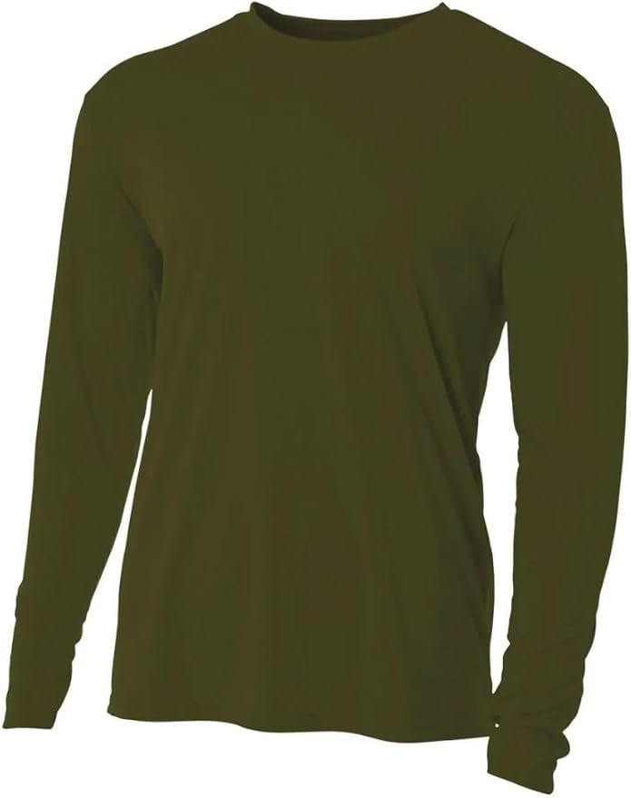 Hardcore Men's Long Sleeve Loose Fit Rash Guard Surf Shirt Water Sports Swimwear