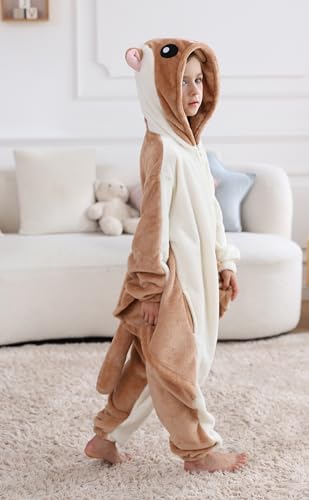 ATOZ Onesie for Kids, Animal Pajamas Halloween Cosplay Costume for Girls Boys
