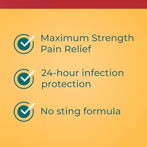 Neosporin + Burn Relief Dual Action Ointment, First Aid Topical Antibiotic & Analgesic for 24-Hour Infection Protection & ...