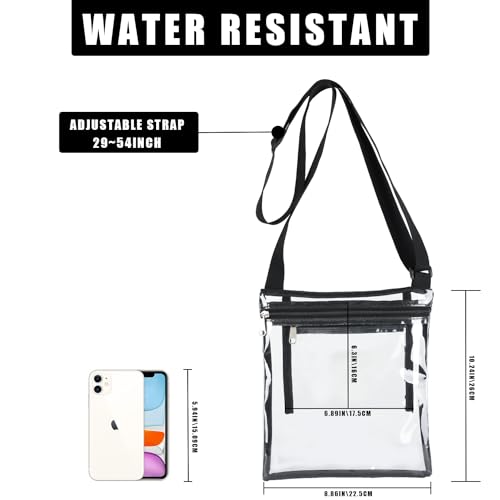 Lingshare Clear Bag For Stadium Events Clear Bags for Women