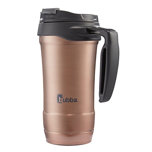 Bubba Hero Stainless Steel Travel Mug with Handle, 18 oz., Rose Gold